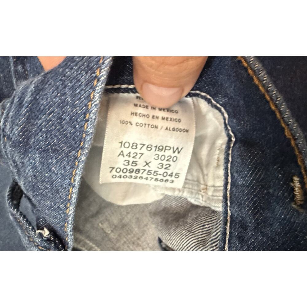 (3) Rustler Men's Regular Fit Jeans, Size 35 X 32 1087619PW EUC Lot - Picture 6 of 9